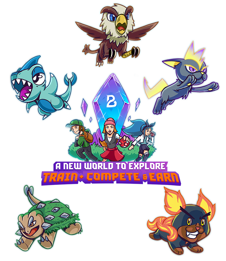 A new world to explore. TRAIN, COMPETE & EARN.