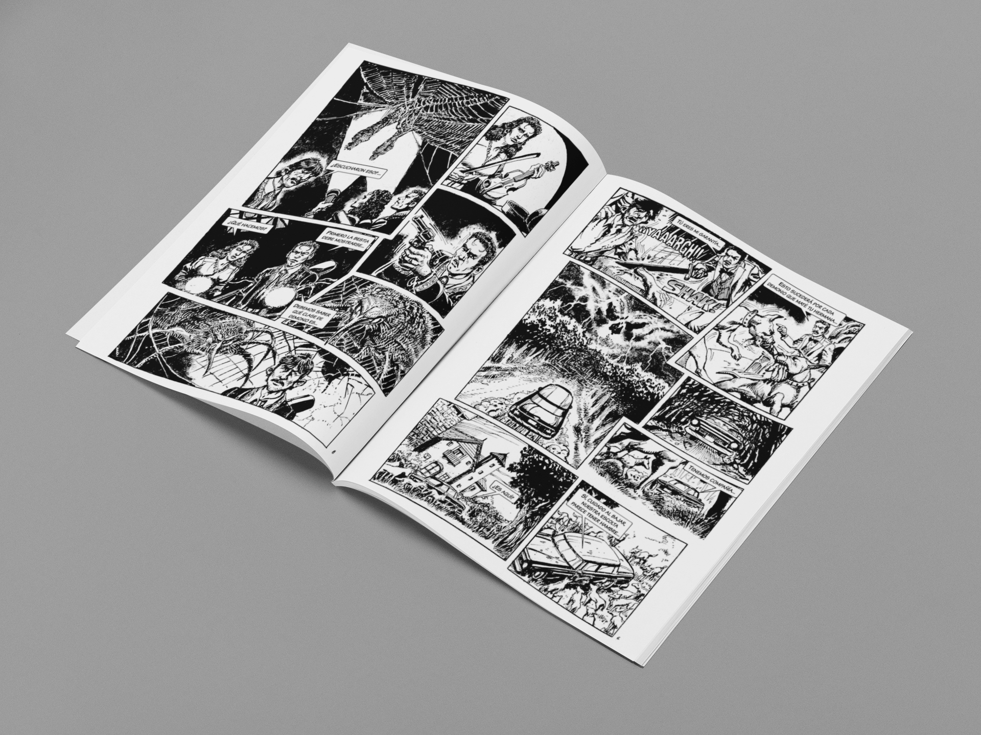 Lettering - Mariachis & Demonios